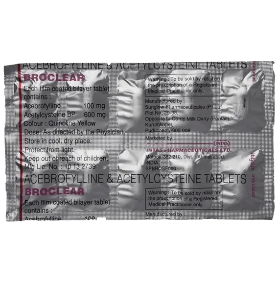 broclear tablet 10's
